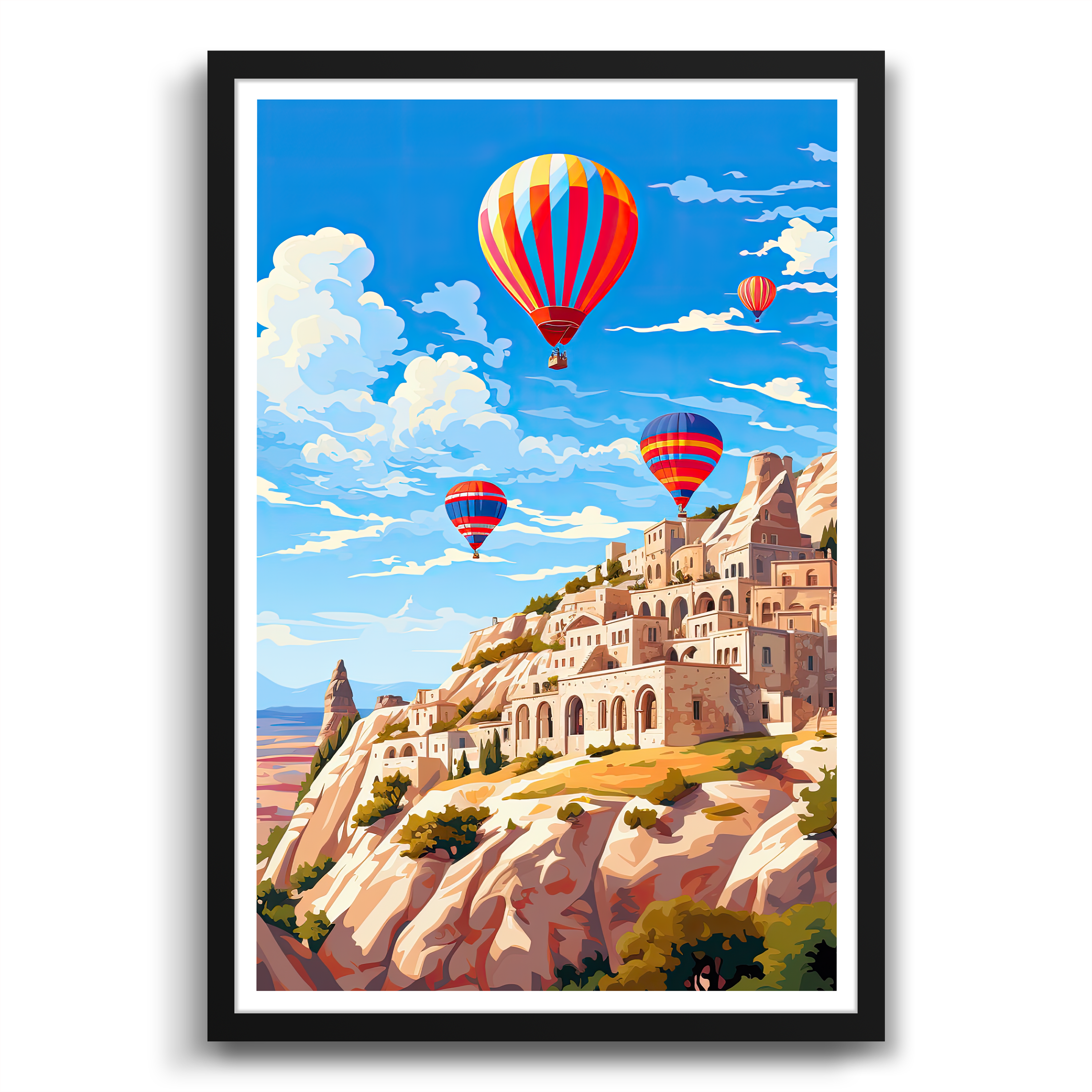 Summer in cappadocia print