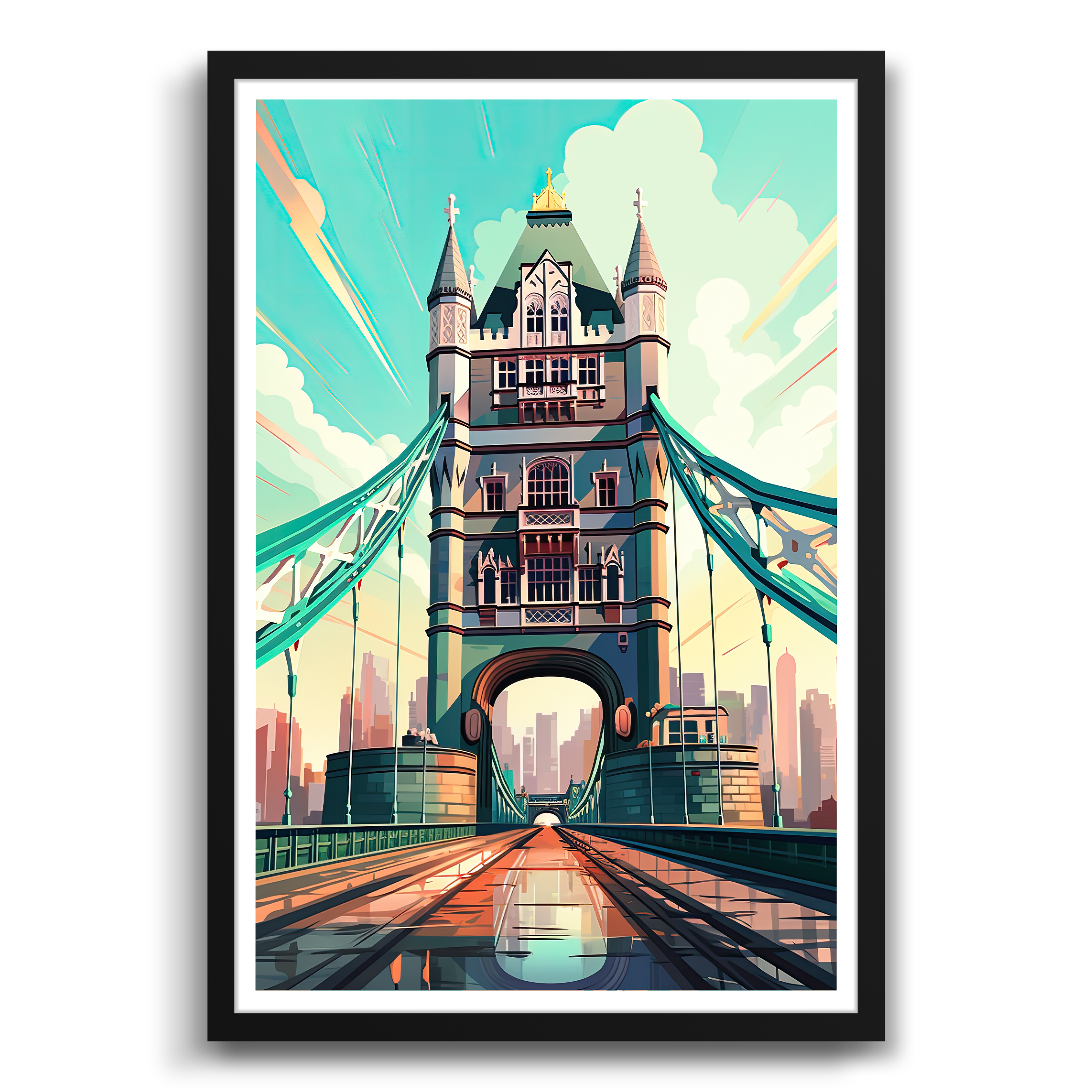 Tower Bridge: London's Majesty Poster
