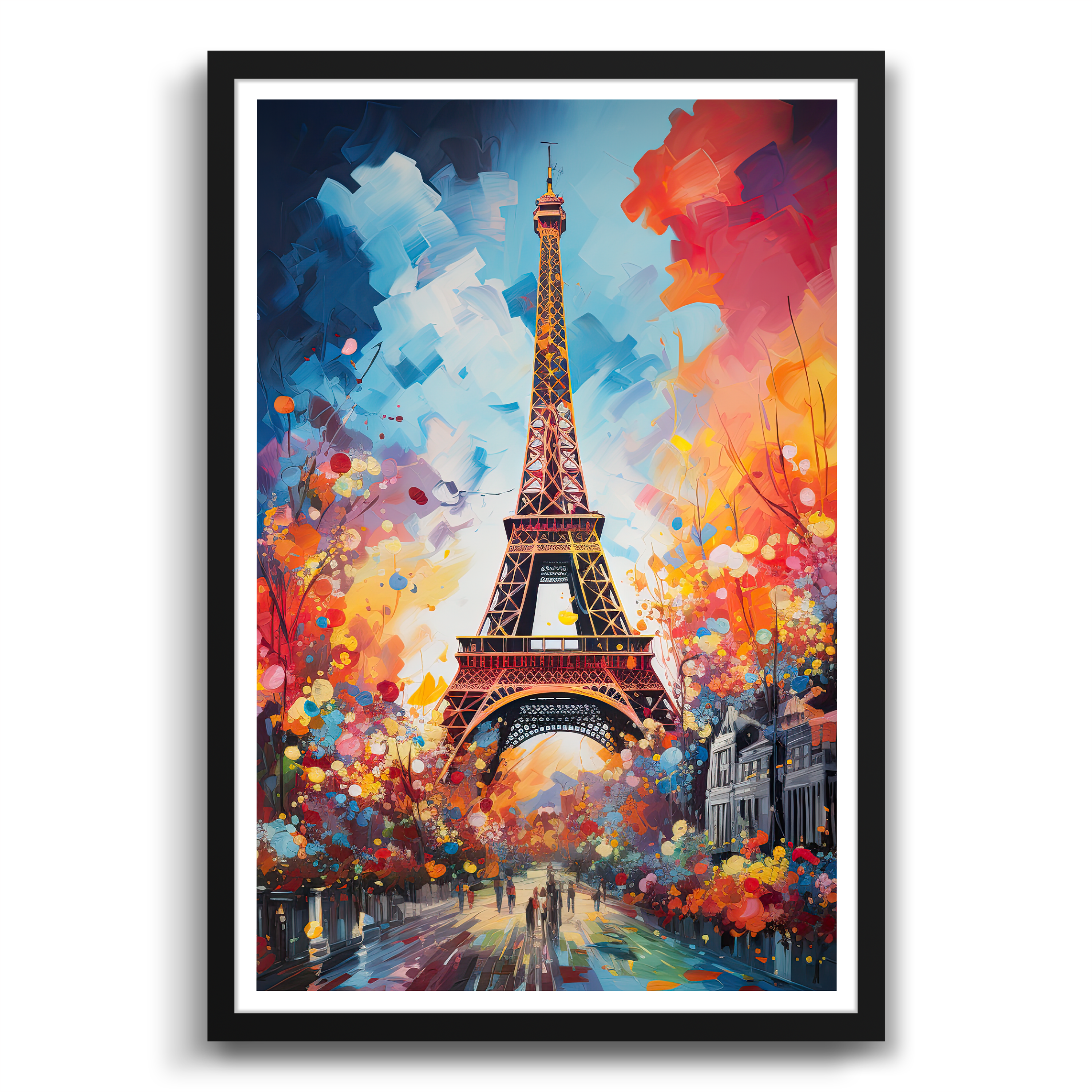 Pastel Paris by the Eiffel Tower